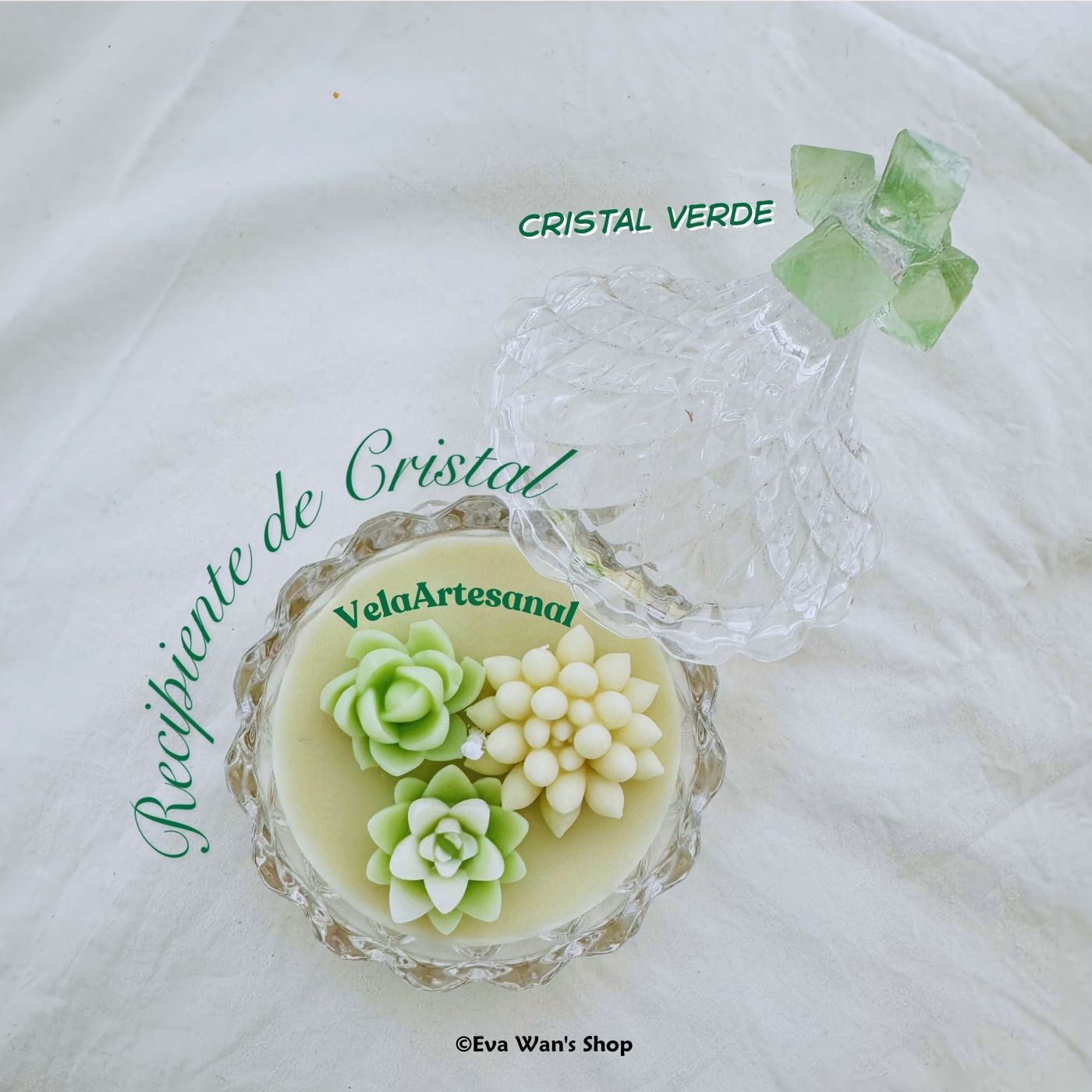 Vela Aromática “Bosque Místico” – Artesanal con Pino, Cedro, Incienso y Pachuli