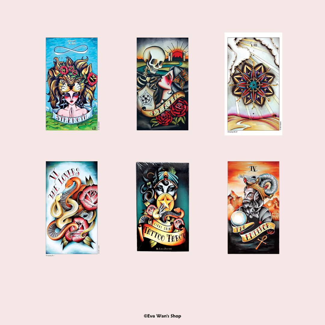 Eight Coins Tattoo Tarot