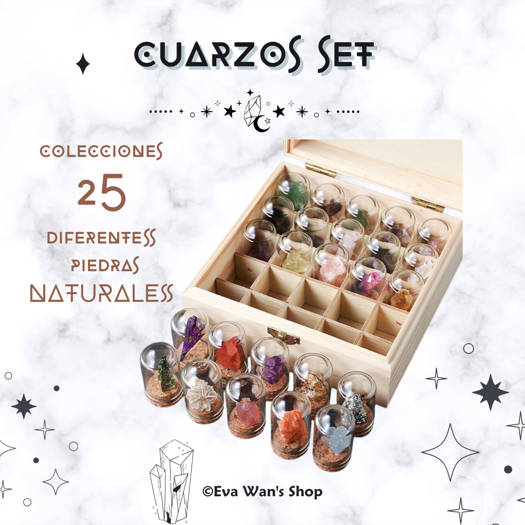 25 Cuarzos Set