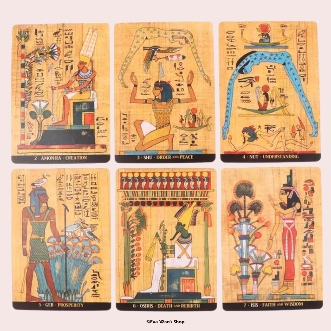 EGYPTIAN GODS ORACLE CARDS