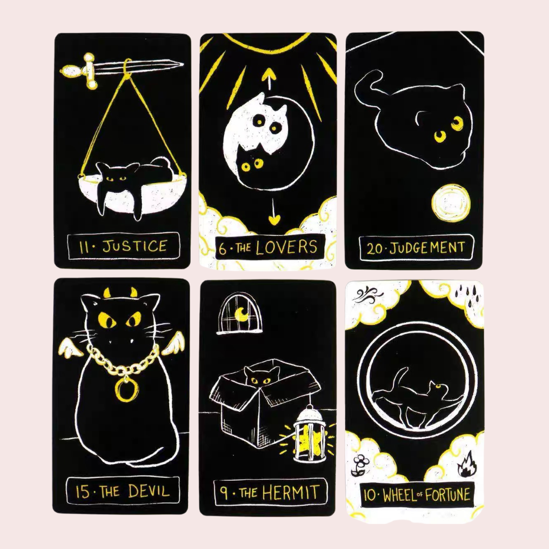 Cartas del Tarot The Black Cat