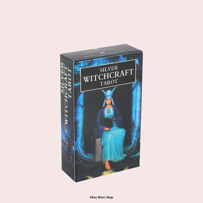 Silver Witchcraft Tarot Deck – dark moon witchcraft tarot cards | Eva Wan's Shop