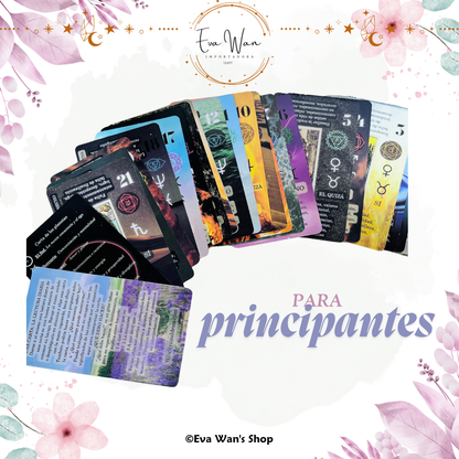 Kit de Iniciación al Tarot – Mazo Rider Waite para principiantes con significados en español