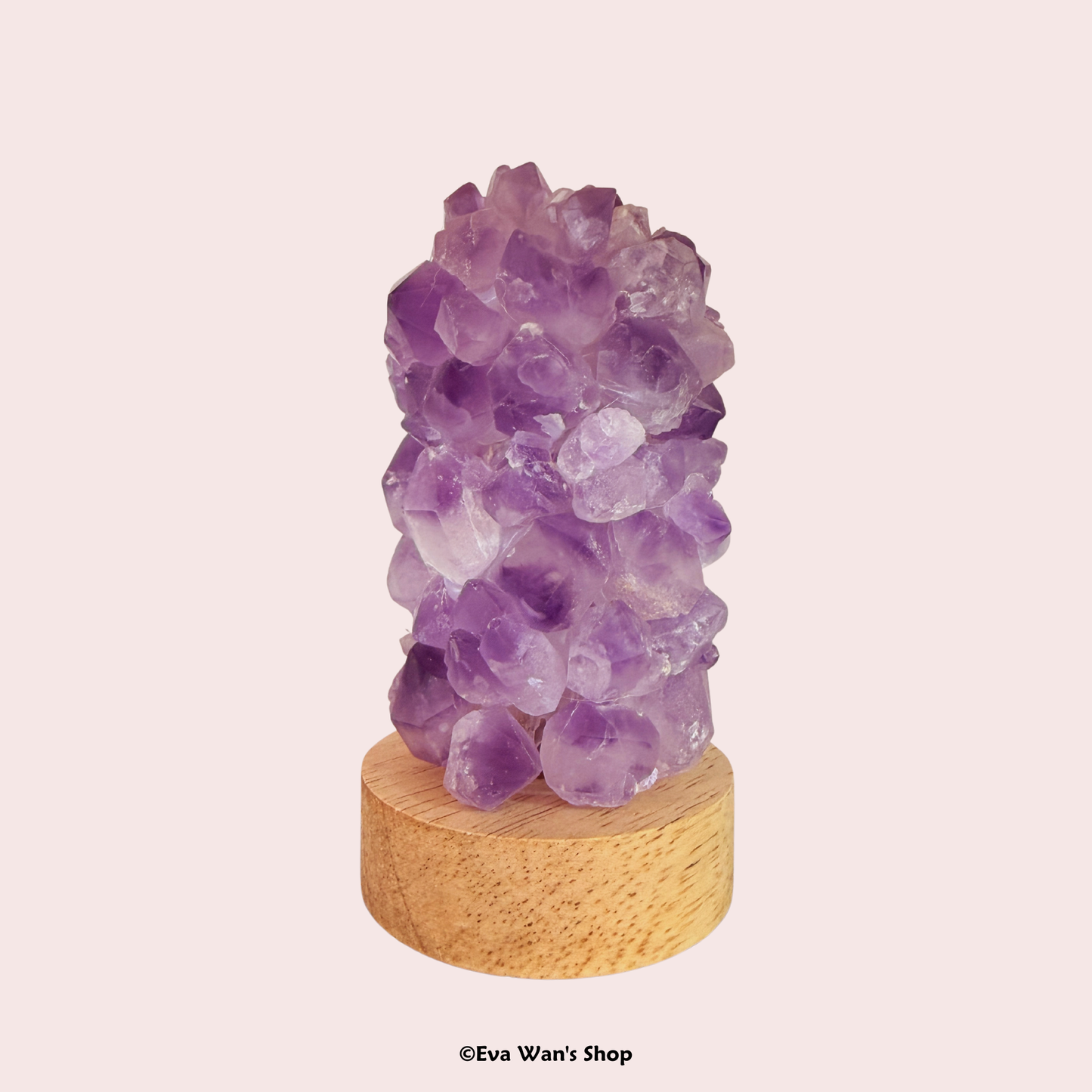 Lámpara de Amatista Natural