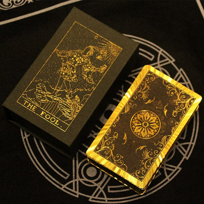 Premium PVC tarot card texture – special edition surface detail | Eva Wan's Shop
