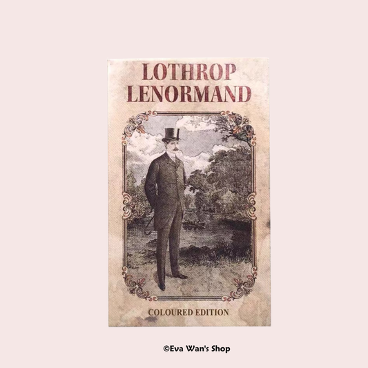 🕯️ Lothrop Lenormand – Baraja clásica de estilo victoriano