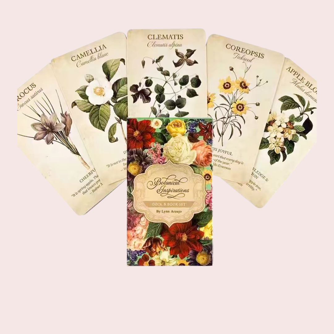 Cartas del Oráculo Botanical Inspirations