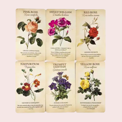 Cartas del Oráculo Botanical Inspirations