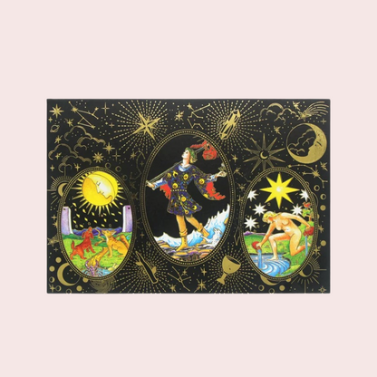 Kit Tarot Completo con 78 cartas Rider-Waite, tapete, cristal natural y accesorios | Eva Wan's Shop
