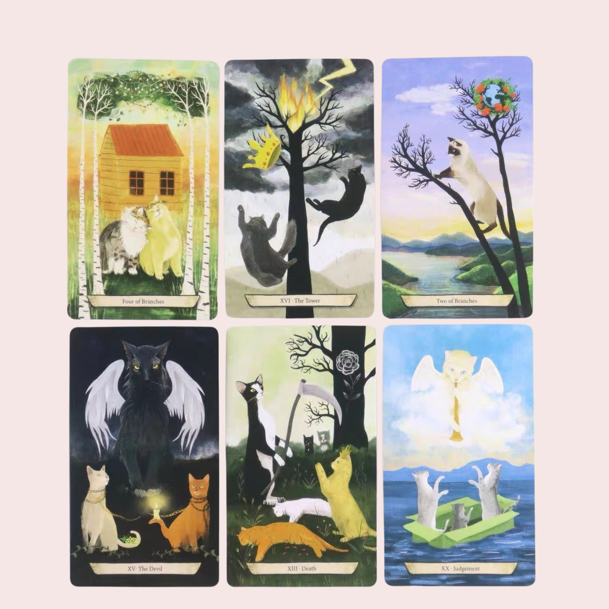 Cartas del Tarot Enchanted Forest Felines