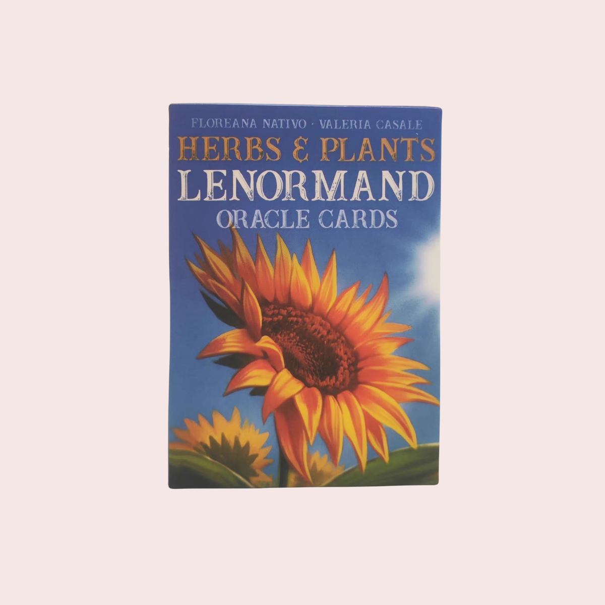 Caja del Herbs & Plants Lenormand con flores prensadas