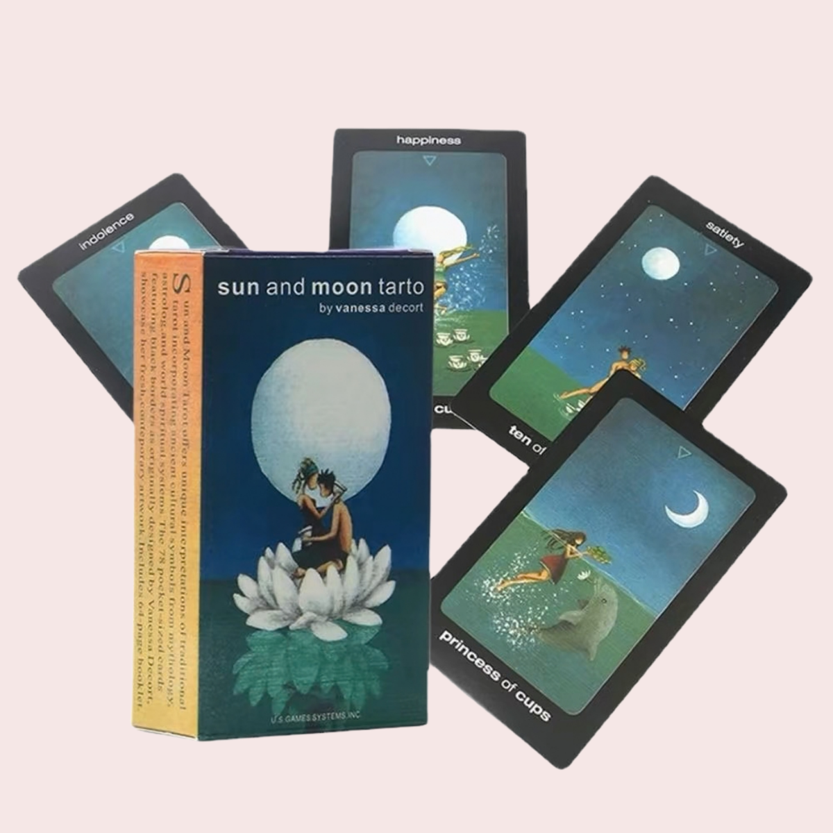 Cartas del Tarot Sun and Moon