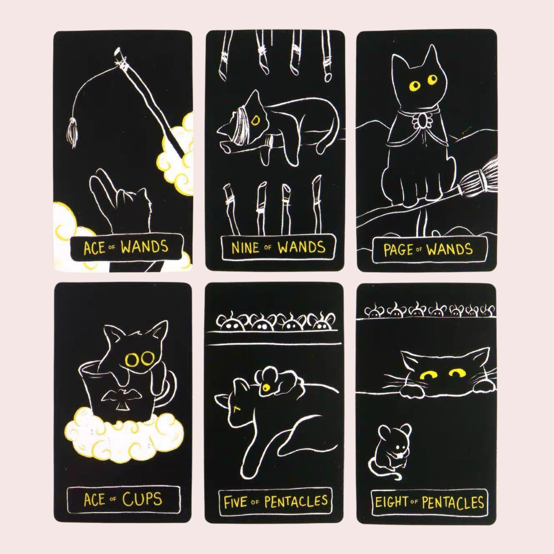 Cartas del Tarot The Black Cat