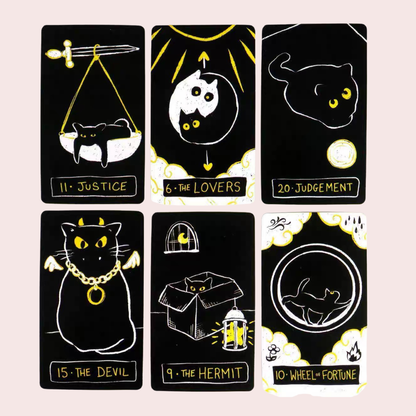 Cartas del Tarot The Black Cat