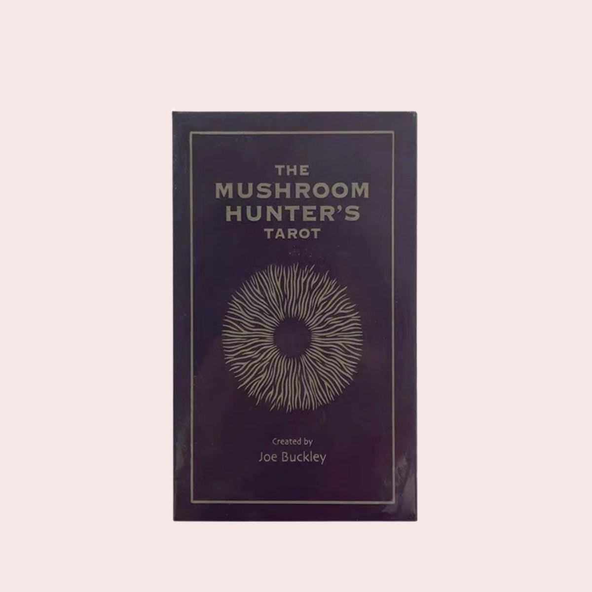 Caja del Mazo de Tarot The Mushroom Hunter's en tono oscuro