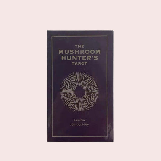 Caja del Mazo de Tarot The Mushroom Hunter's en tono oscuro
