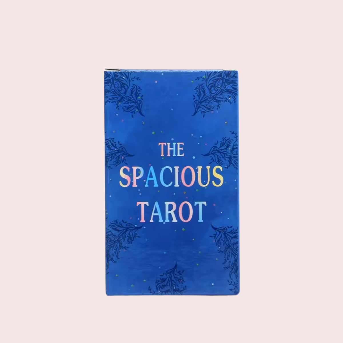 Caja azul del mazo The Spacious Tarot