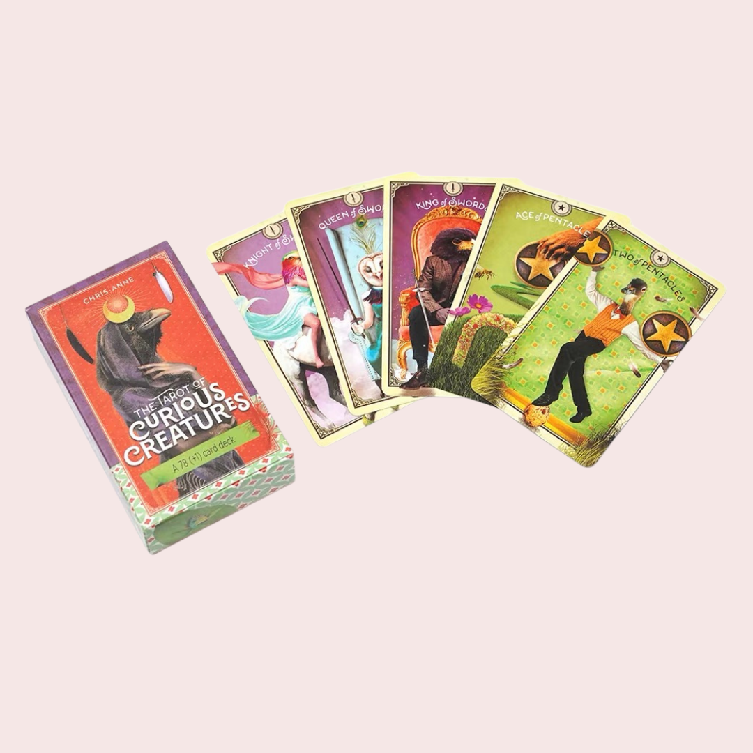 Cartas del Tarot of Curious Creatures