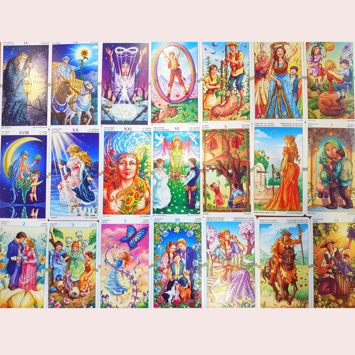 Cartas del Tarot Wheel of the Year